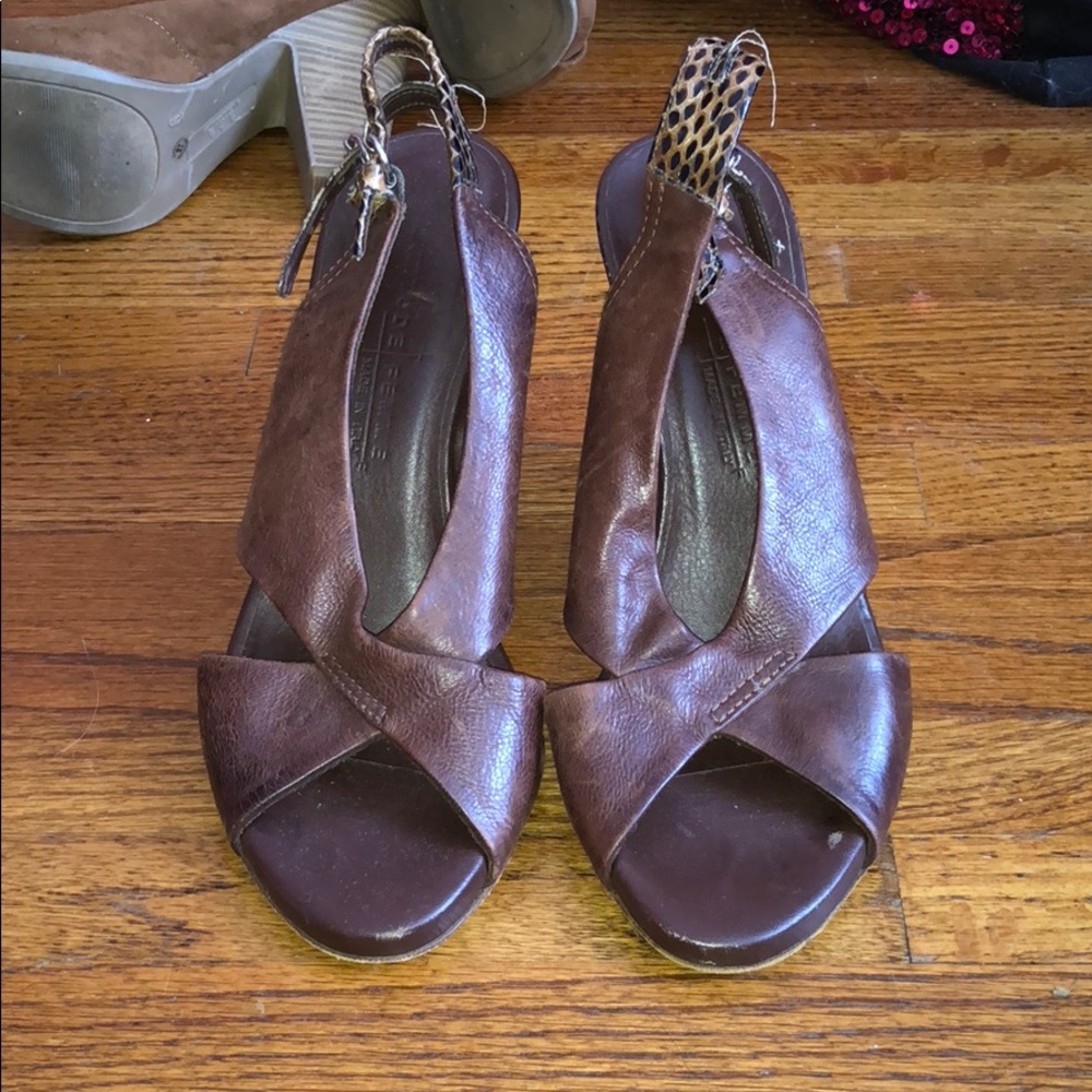 Italian Leather Latitude Femme Heels